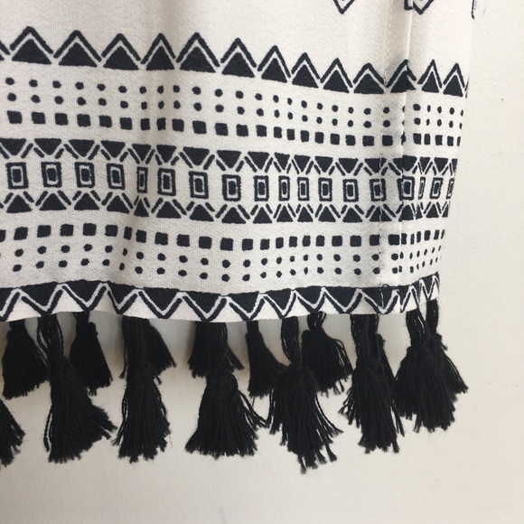 NWOT: Madewell Scatterblock Tassel Dress - Picture 3 of 8